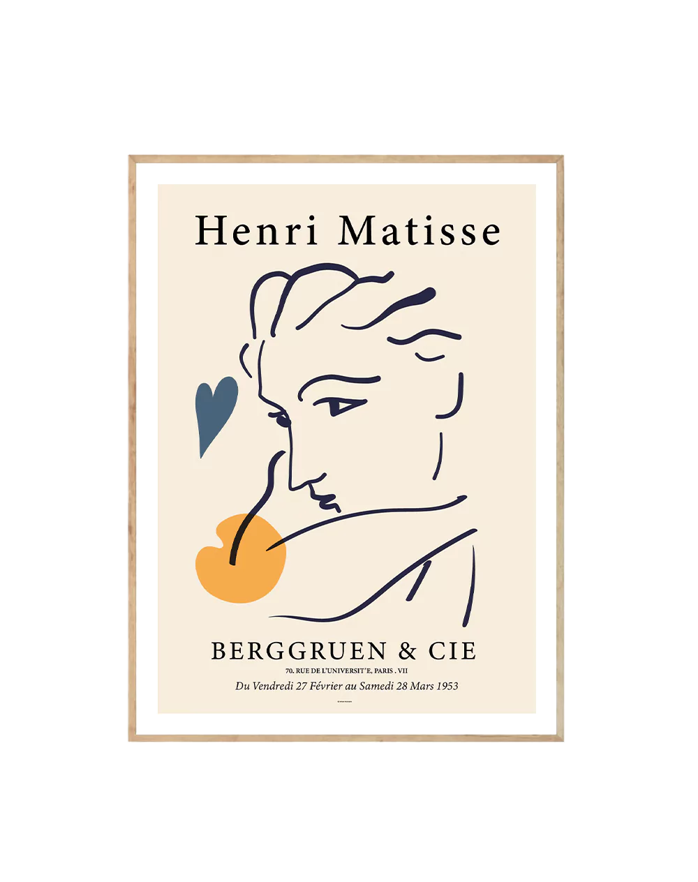 Matisse Man Poster